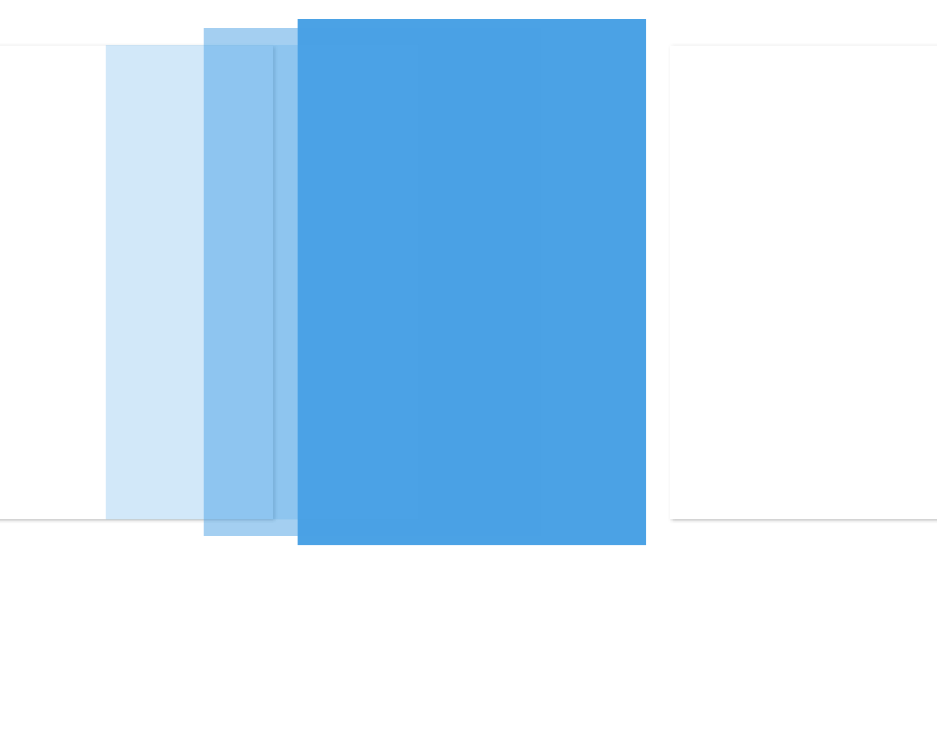 static demonstration of how a right hand side hero slides into the primary position